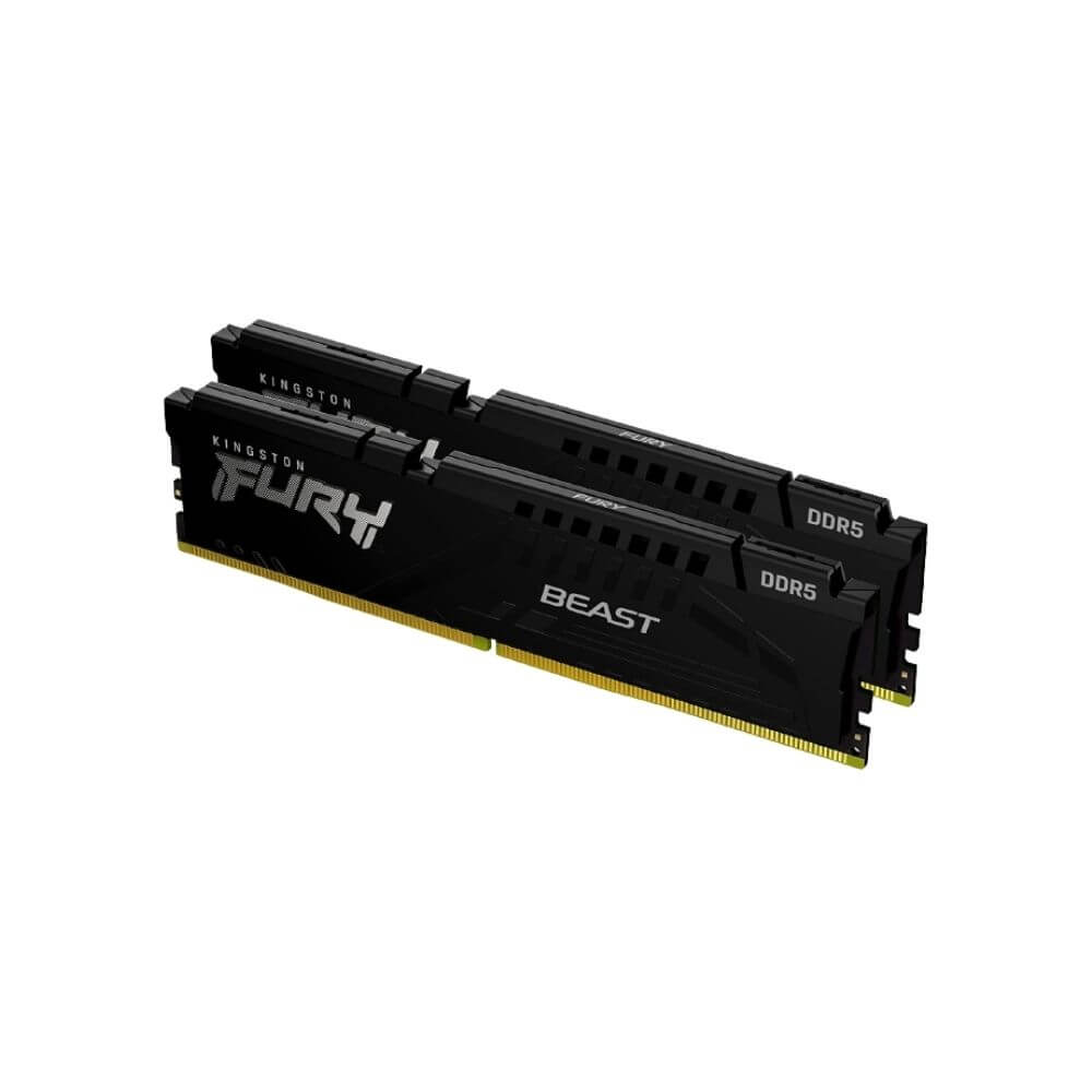 Kingston Fury Beast DDR5 Desktop Ram DIMM Kit of 2